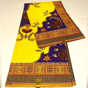 AFRICAN ANKARA FABRIC MATERIAL FOR CLOTH MAKING